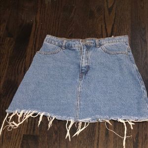 Brandy Melville Jean Skirt